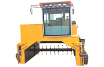 雞糞有機肥顆粒生產線(圖1) 翻拋機