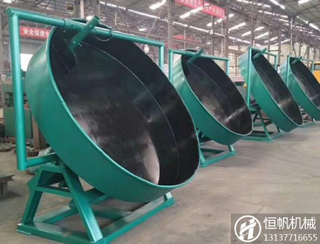 果樹使用有機肥好處多,從而帶動了有機肥設備的銷量(圖2) 有機肥圓盤造粒機