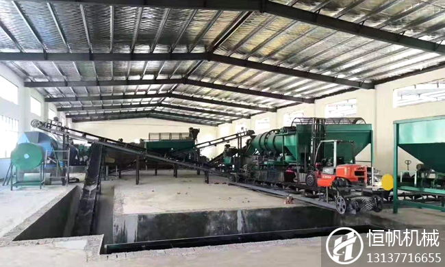 有機(jī)肥設(shè)備和無機(jī)肥設(shè)備的有什么區(qū)別?(圖2) 無機(jī)肥生產(chǎn)線