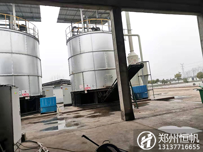 安徽有機肥生產設備價格,年產兩萬噸牛糞有機肥生產線現場(圖3) 安徽六安年產兩萬噸有機肥生產線