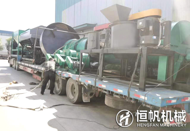 年產2萬噸豬糞有機肥顆粒生產線設備完工即刻發至赤峰(圖1) 赤峰年產2萬噸豬糞有機肥生產設備